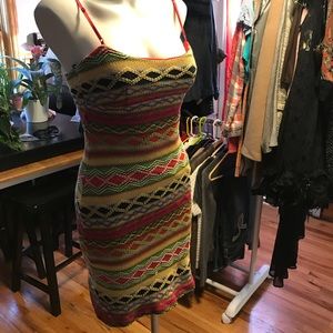 City Triangle Woven Dress